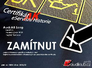 AUDIKLUB Certifikát