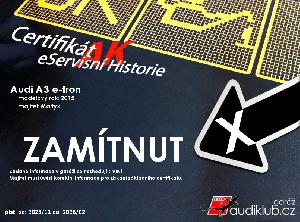 AUDIKLUB Certifikát