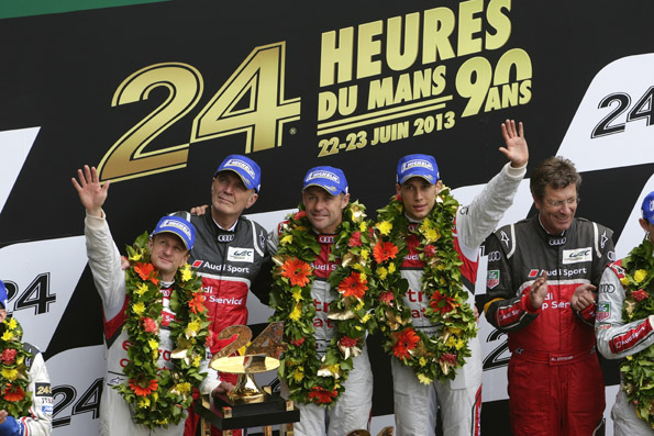 Audi vítězství LeMans 2013